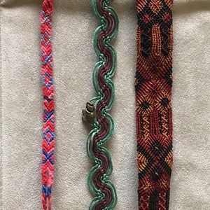 Embroidery “Friendship” Bracelets
